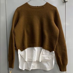 J CREW Women's Wool Sweater Blouse Shirt M